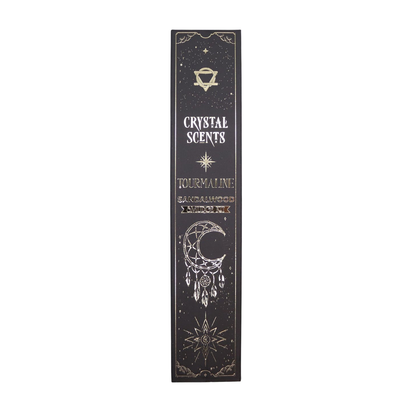 Crystal Scents - turmalin kristályos füstölő - szantálfa