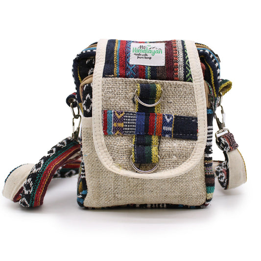 Crossbody táska – Kender/Pamut – Jhari Stílus