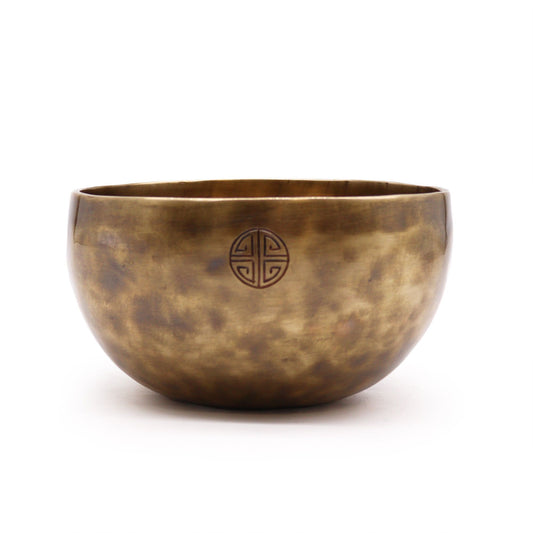 Nagyméretű nepáli holdtál – (kb. 850 g) – 17 cm