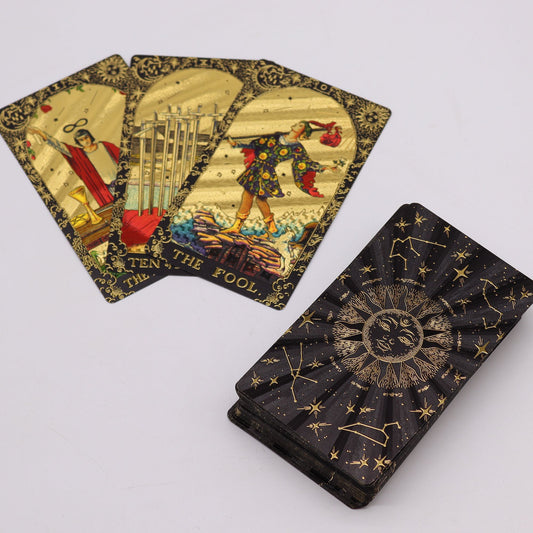 Aranyfóliás tarot készlet – Kezdődjön a varázslat