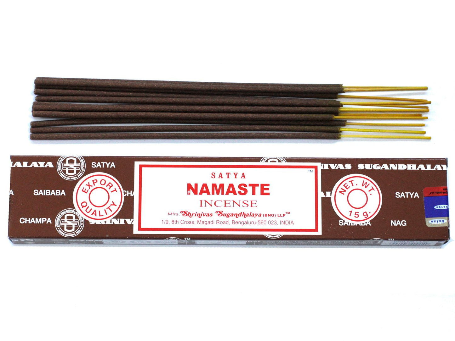 Satya füstölőpálcika 15 g – Namaste