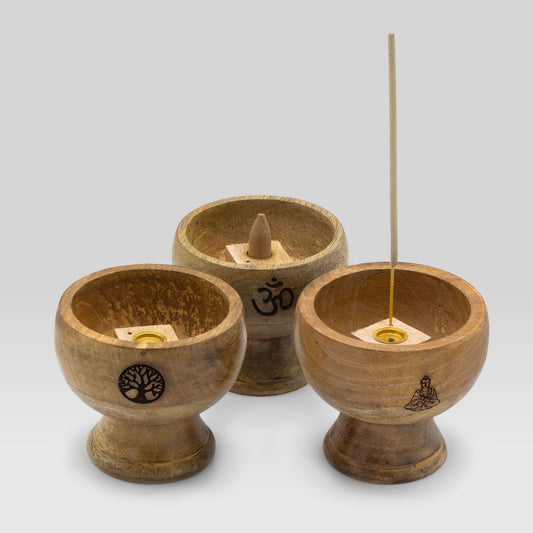Füstölőtartó – nagy tál 11 × 10 cm – Életfa