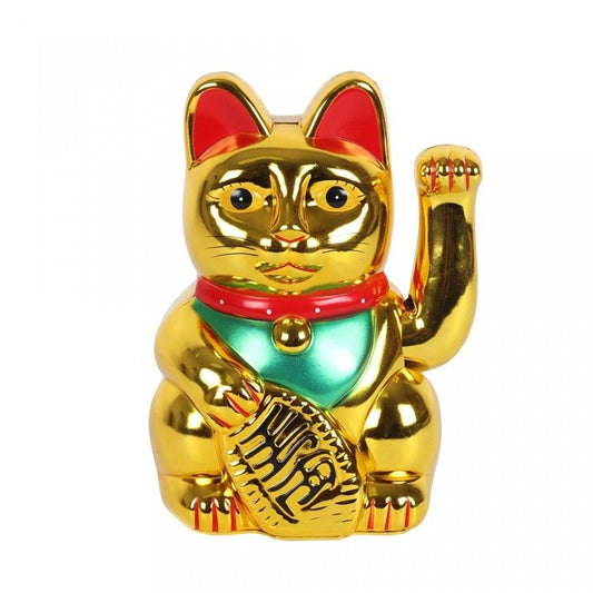 Nagyon Arany Szerencsemacska – 15 cm