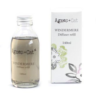 Pálcikás diffúzor utántöltő – Windermere, 140 ml