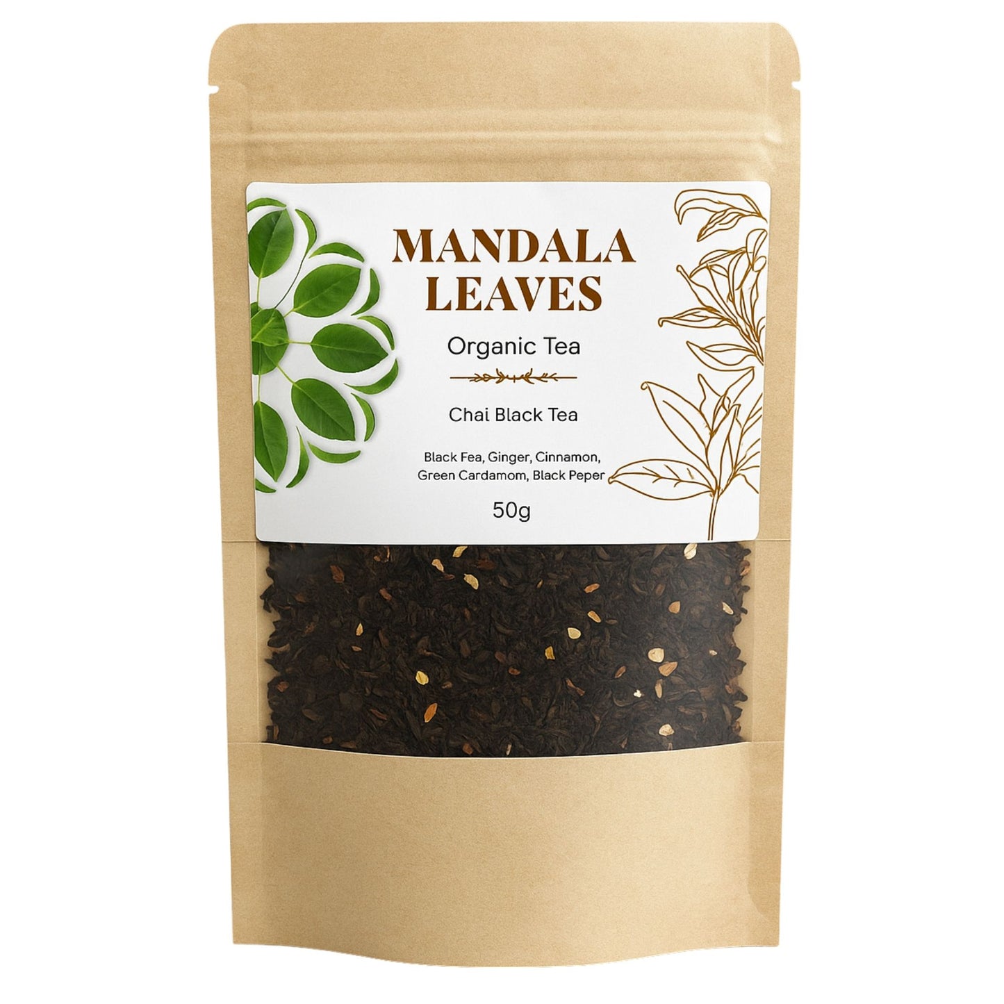 50 g organikus Chai fekete tea