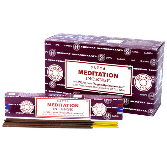 Satya füstölőpálcika 15 g – Meditáció