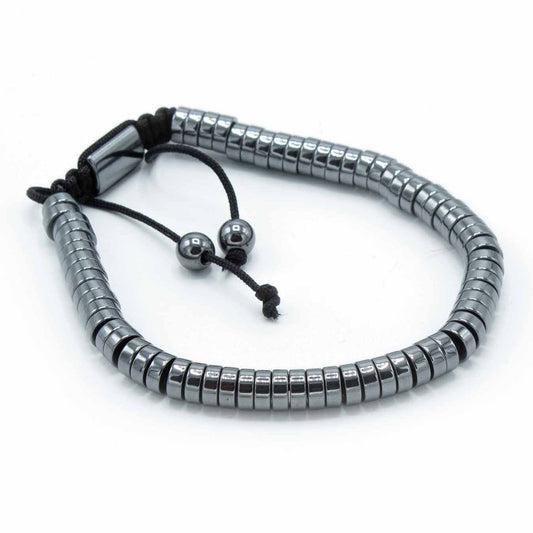 Mágneses Hematit Shamballa Karkötő – Körök