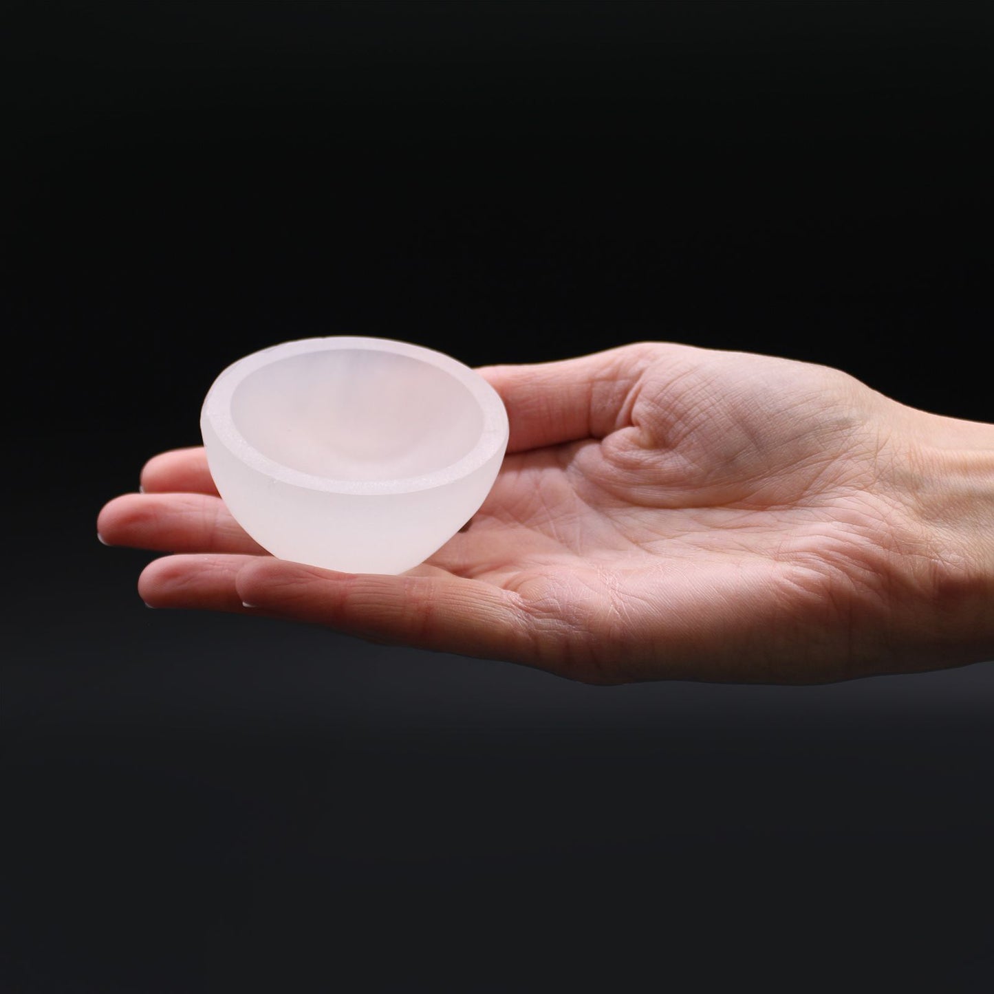 Szelenit tál – Kerek – 6 cm