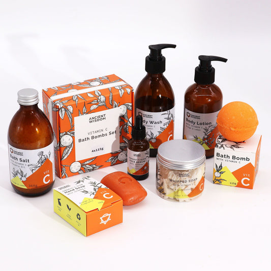 Aromaterápiás tusfürdő C-vitaminnal – Narancs és citrom