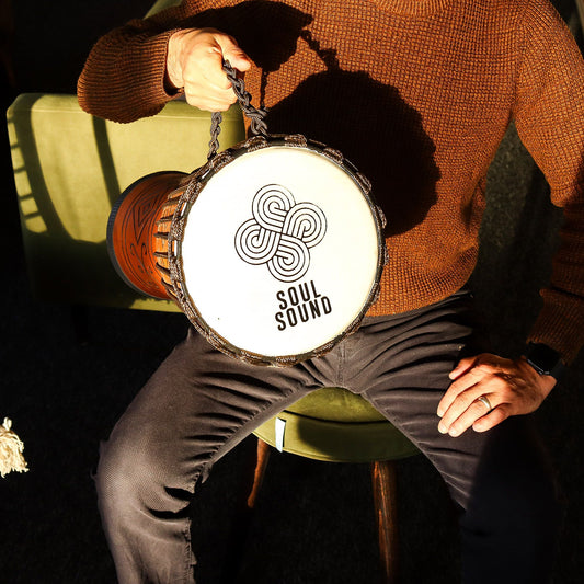 Nagy pro djembe dob – Soul sound – 50 cm (22 cm átmérő)