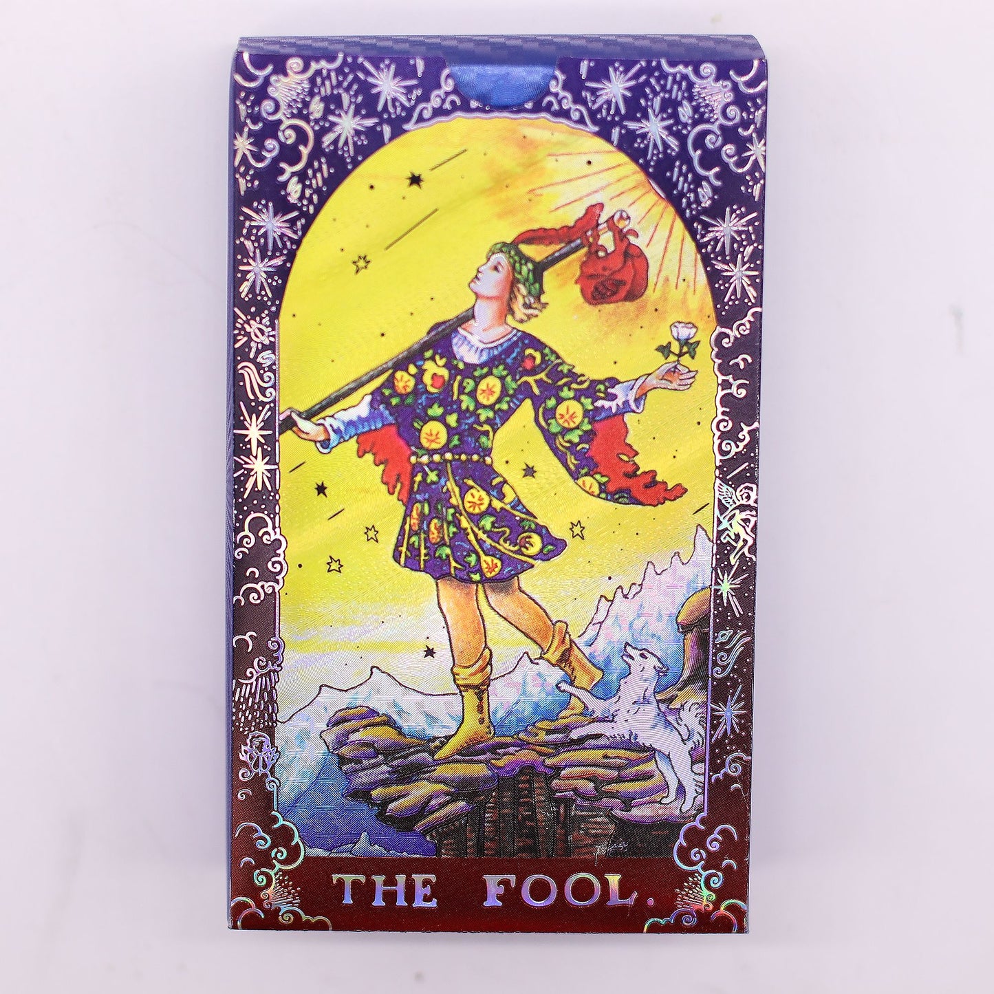 Kék tarot kártya szett – Mandala – könyvvel