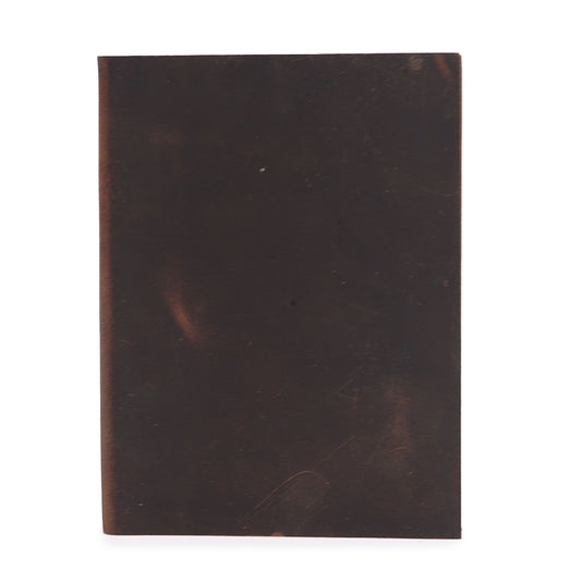 Fekete-barna napló – 100 vonalas oldal – 20 × 15 cm