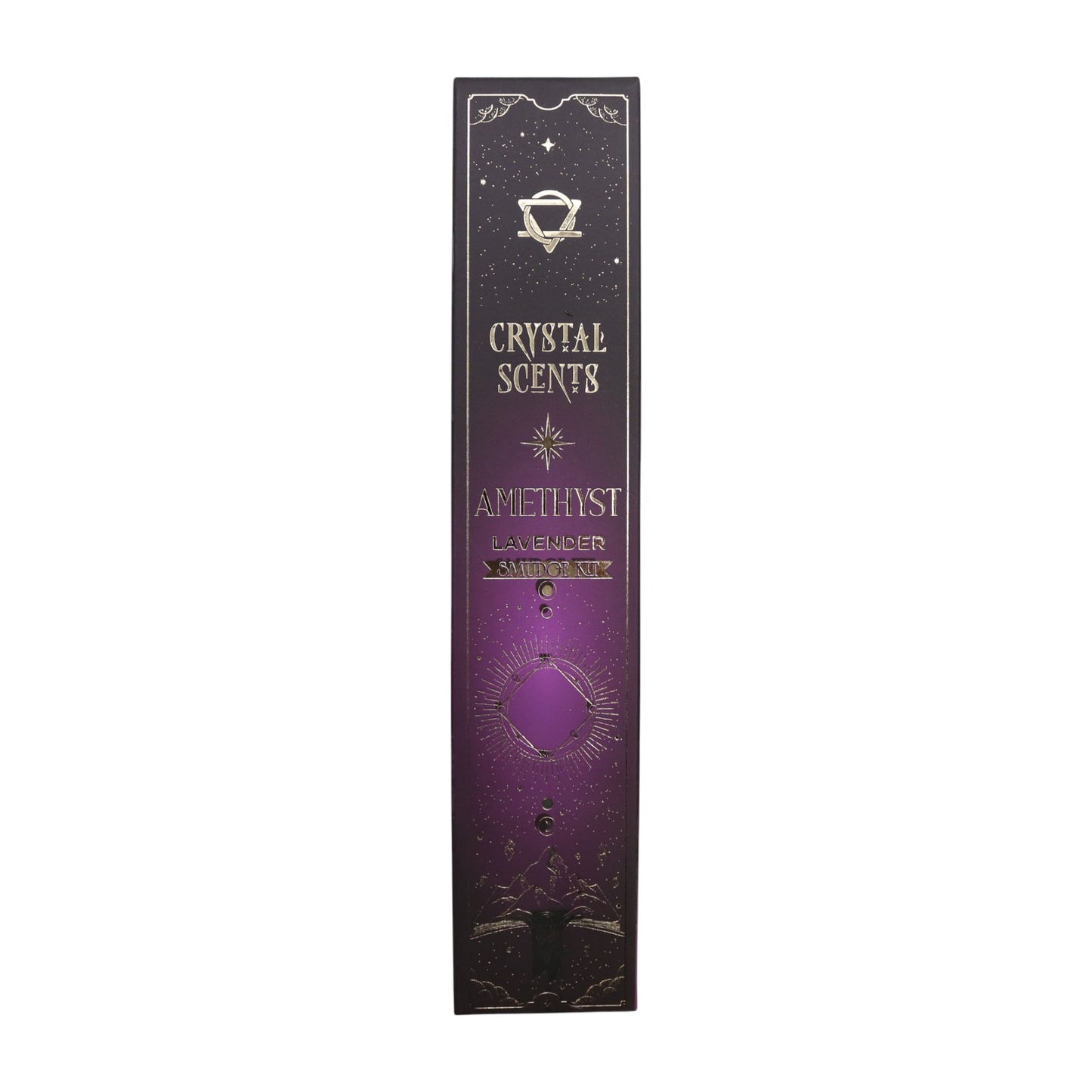 Crystal Scents - ametiszt kristályos füstölő – levendula