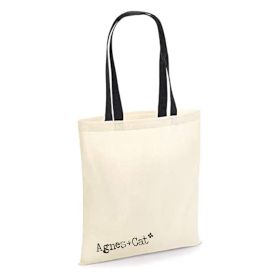 Agnes + Cat pamuttáska 6 oz – 35 × 30 cm – Agnes + Cat