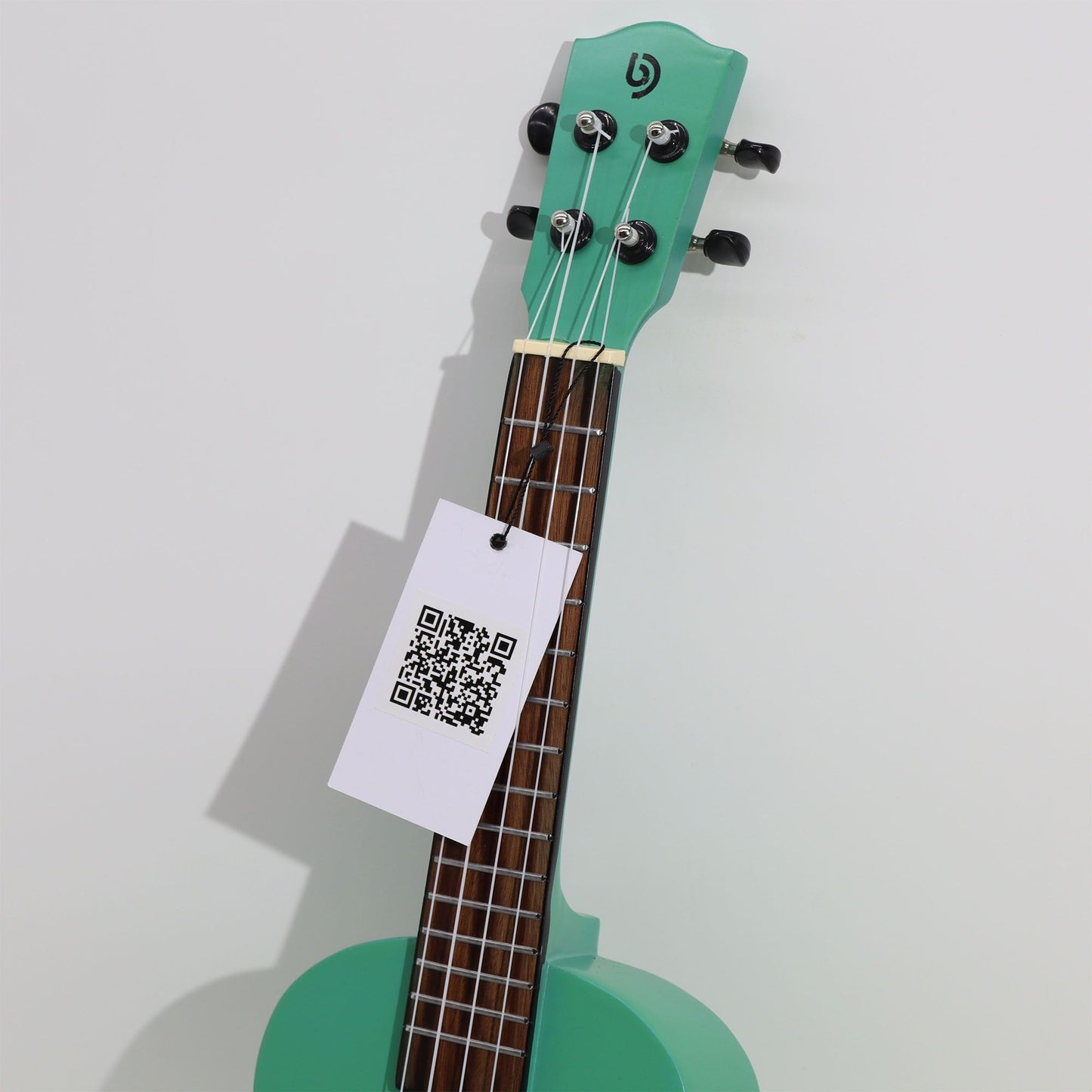 Kézműves ukulele – türkiz kivitel (4 húros)