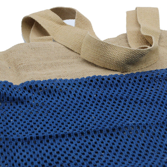 Pamut és Juta táska – Denim