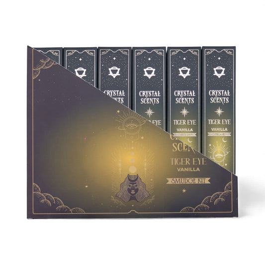 Crystal Scents - tigrisszem kristályos füstölő – vanília
