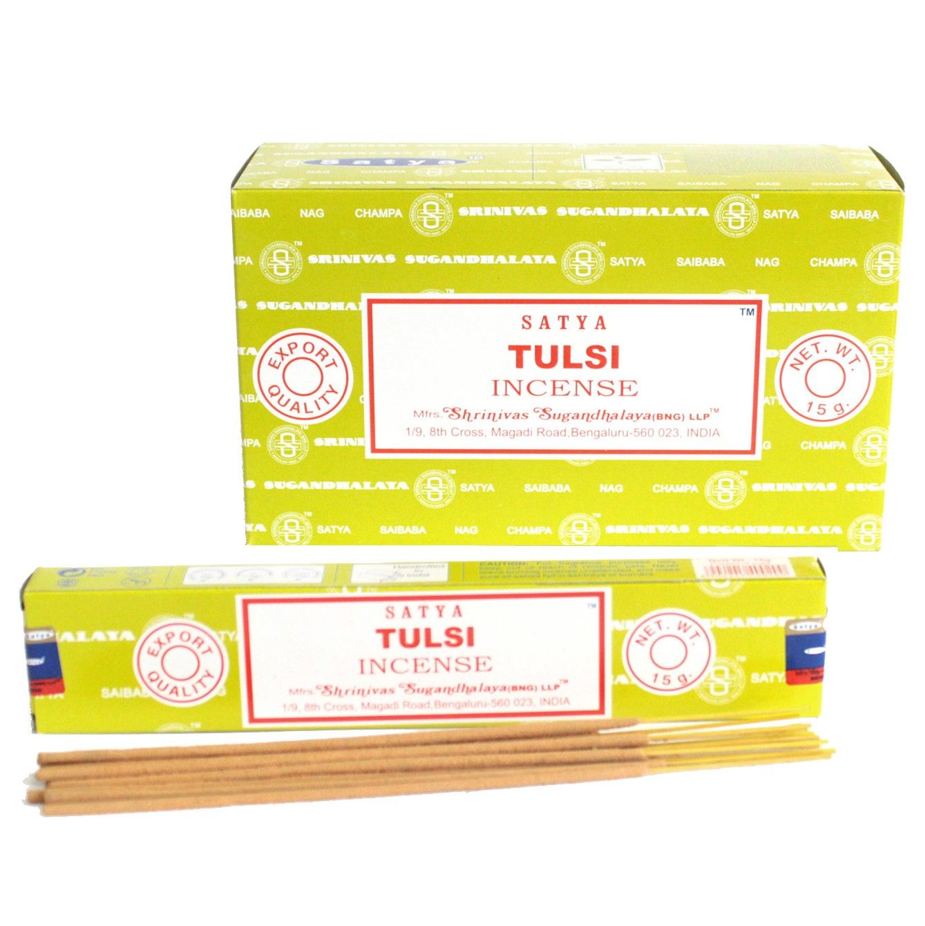 Satya füstölőpálcika 15 g – Tulsi