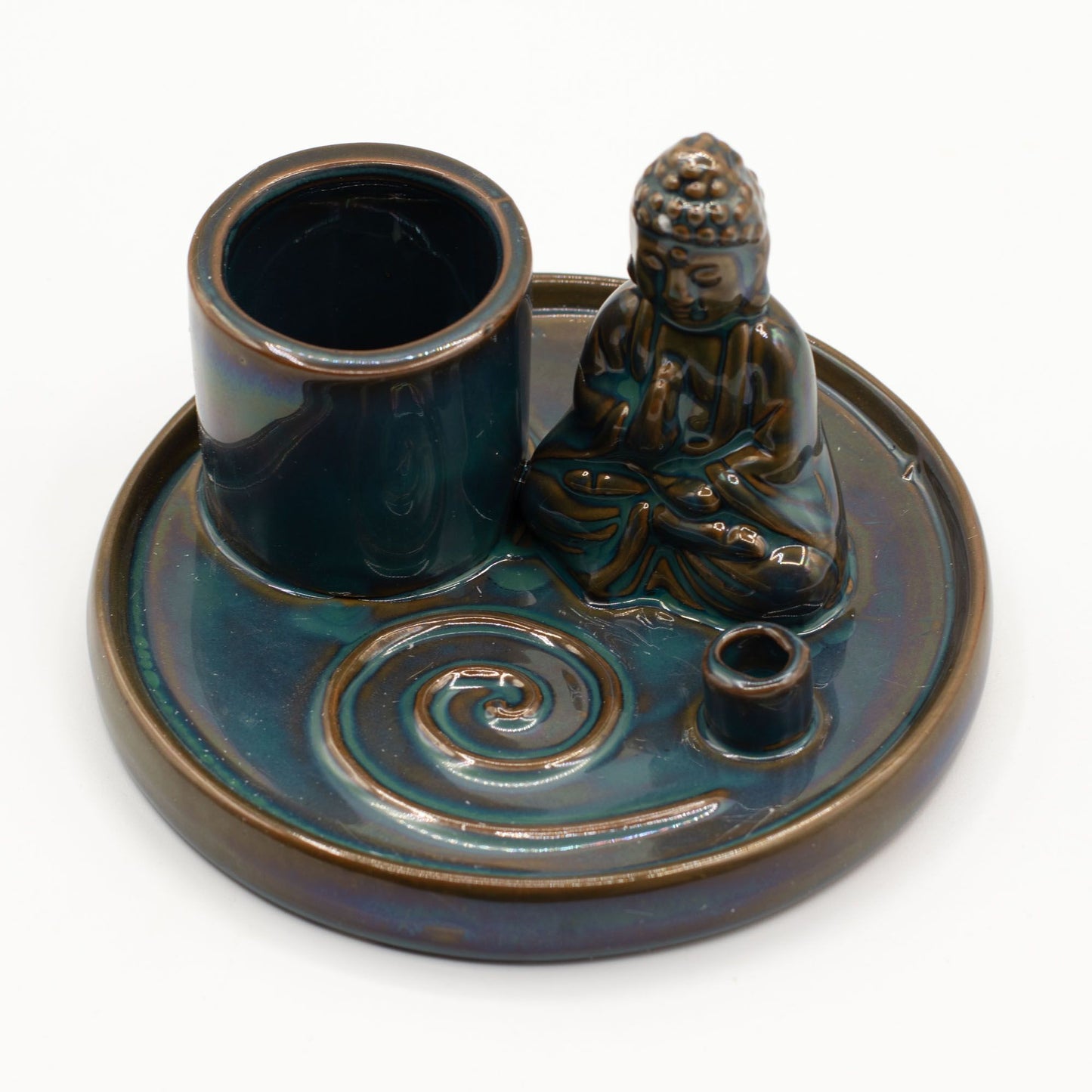 Többcélú Buddha füstölőállvány – kék