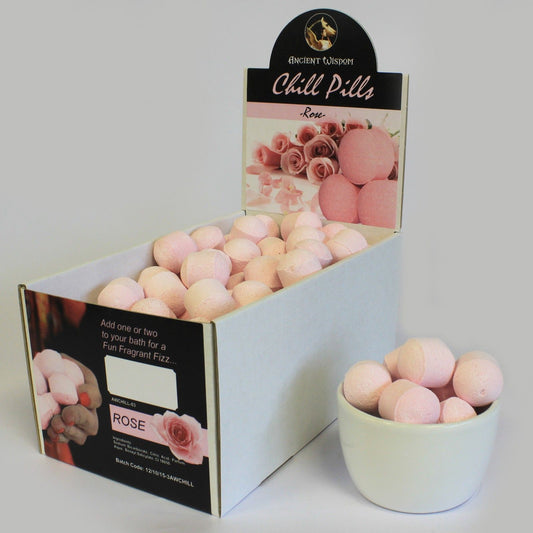 1,3 kg-os Pihentető bogyók fürdőbomba - Rózsa