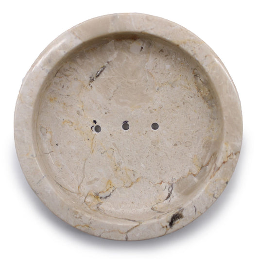 Kerek Honey Marble lapos szappantartó