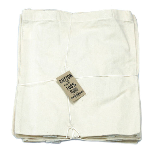 Nagy Pamutvászon Táskák – 6 oz – 38 × 42 cm