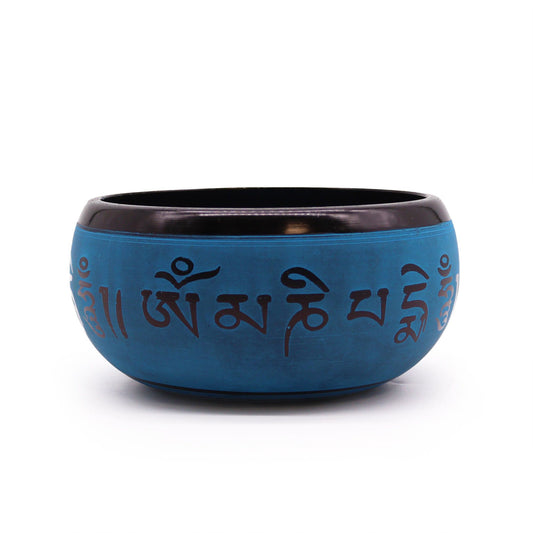 Hangtál – Kék Mantra Öt Buddha – 16 cm