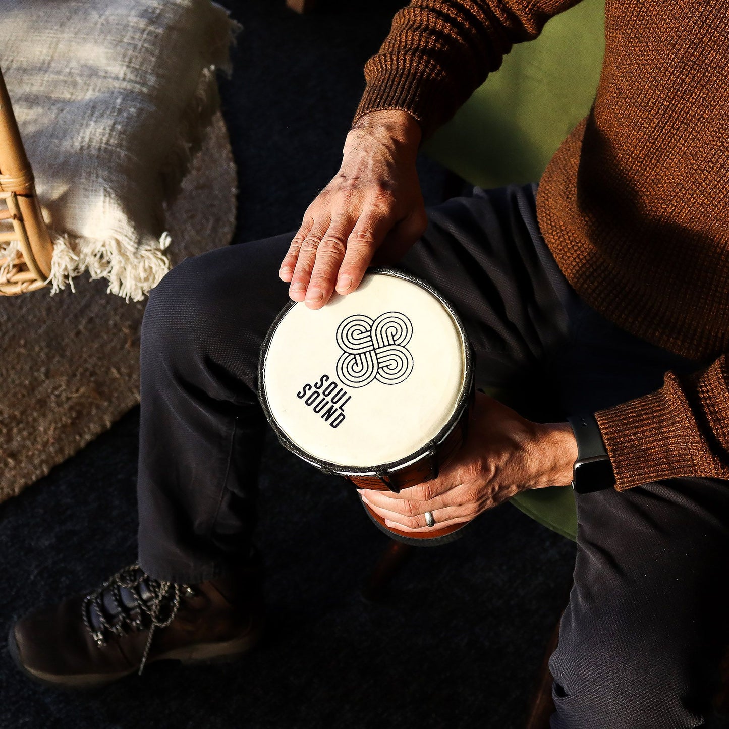Kicsi pro djembe dob – Soul sound – 30 cm (15 cm átmérő)