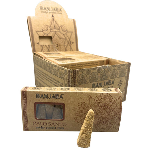 Banjara füstölő piramis kúp - Palo Santo