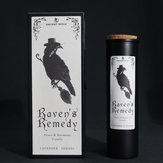 Tematikus gyertya – Ravens' remedy