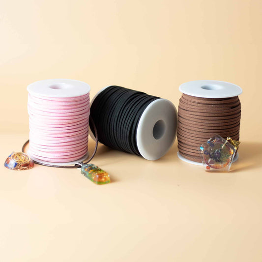 Ékszerzsinór tekercs – sötétbarna A010, 2,5 mm × 45 m