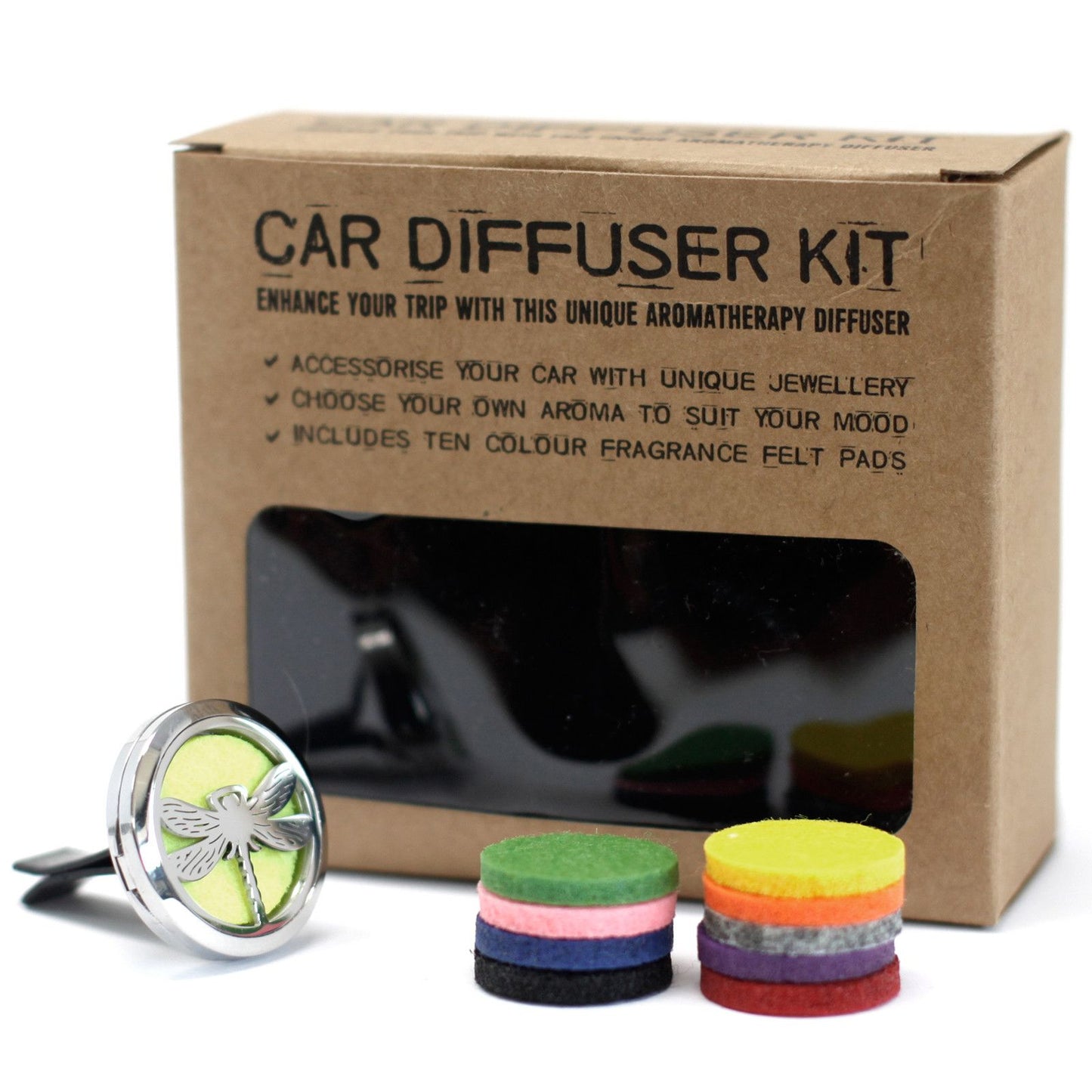 Autós aroma diffúzor – Szitakötő – 30 mm