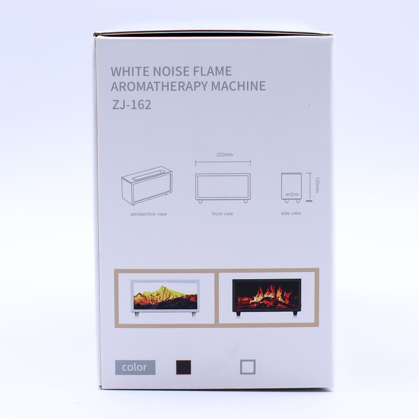 Színváltós USB aroma diffúzor – Lángoló hatás hangeffektusokkal
