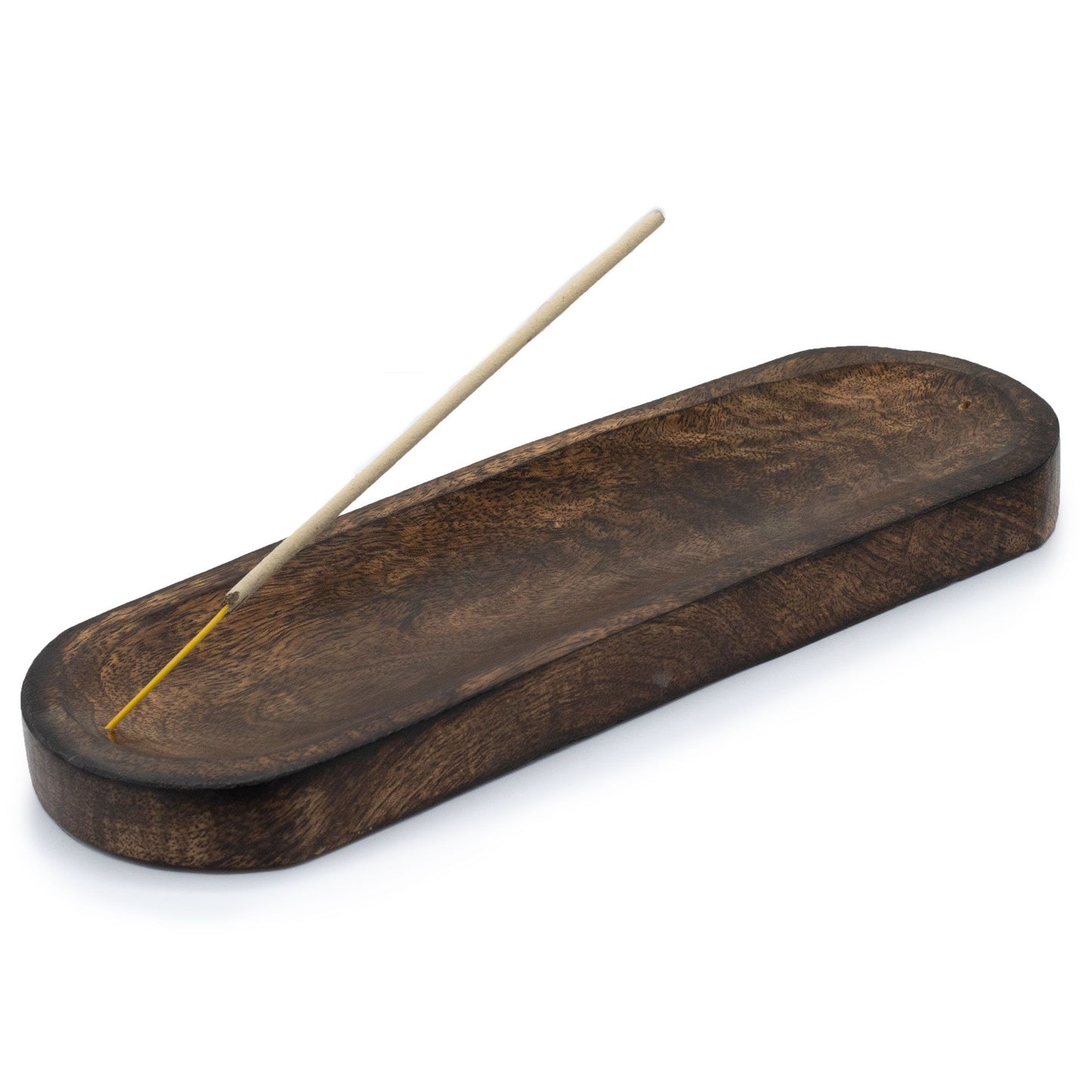 Füstölőtartó – Nagy Tálca 30 × 10 cm – Mangófa