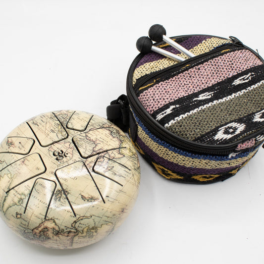 Acélnyelv dob – Atlasz – 14 × 7 cm