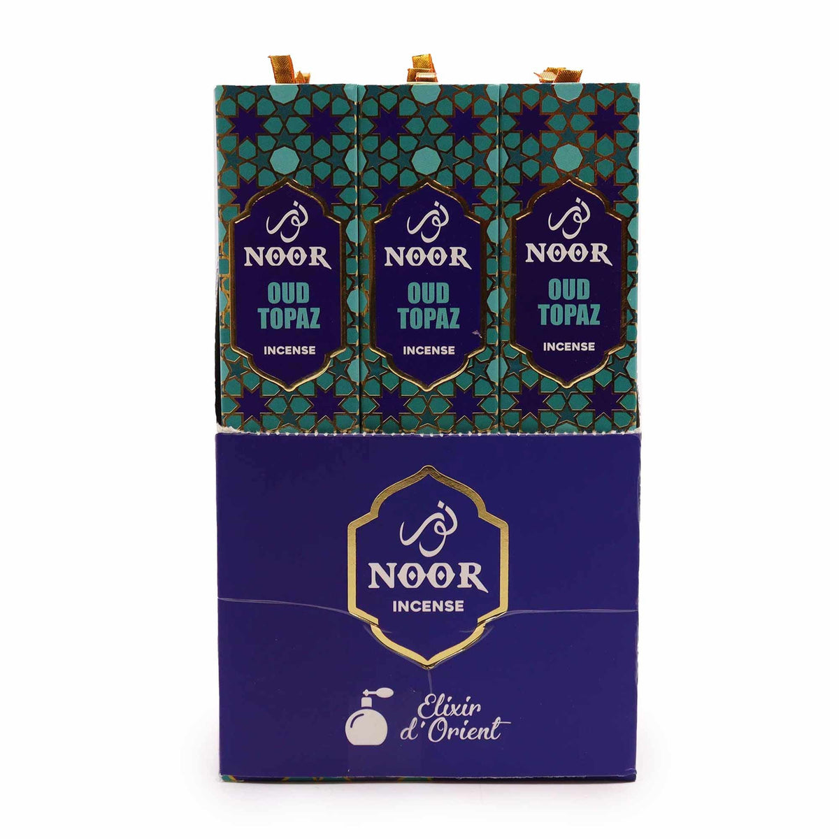 Noor Oud füstölő - Topáz - 15 g
