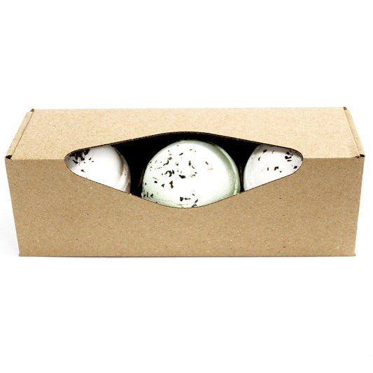 Kis fürdőbomba díszdoboz – 190 × 65 × 65 mm