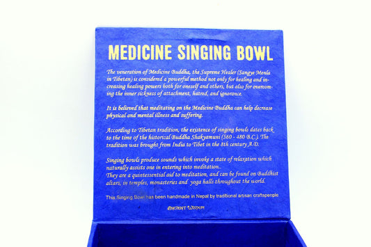 Medicine Buddha hangtál szett – 10 cm (min. 500 g)