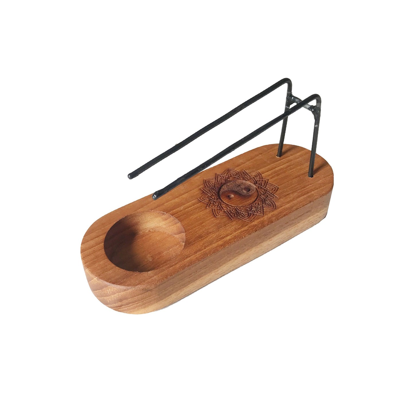 Kicsi Palo Santo állvány – Teakfa – Yin & Yang