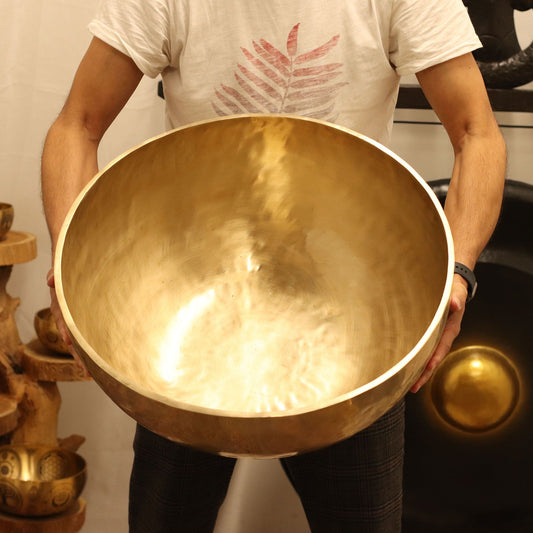 Hatalmas vibrációs hangtál (állótál) – 50 × 20 cm – 10,7 kg