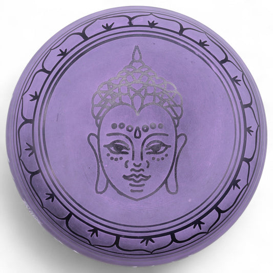 Extra hangos gomba hangtál – 23 × 10,5 cm 1,3 kg – lila