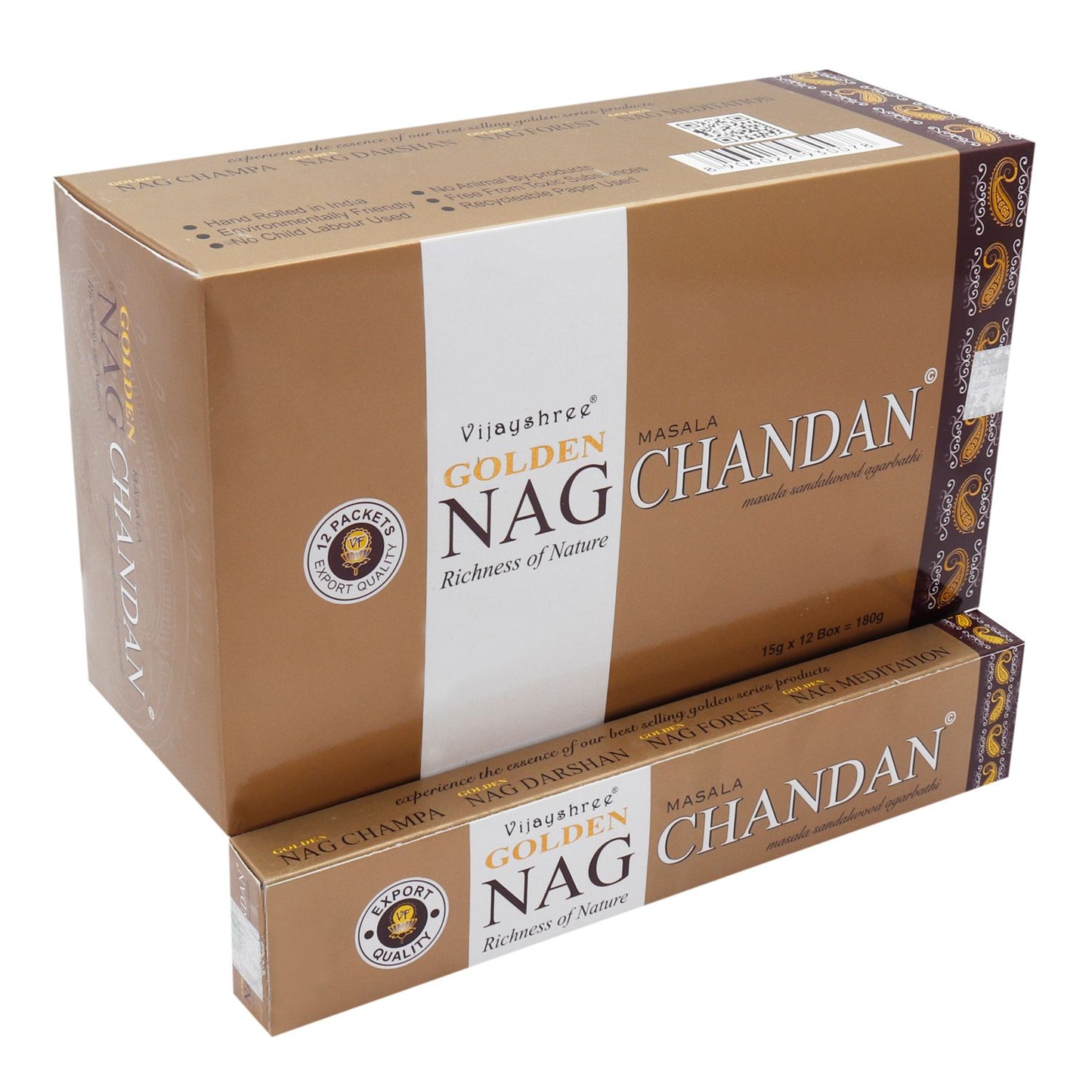 15 g Golden Nag – Chandan