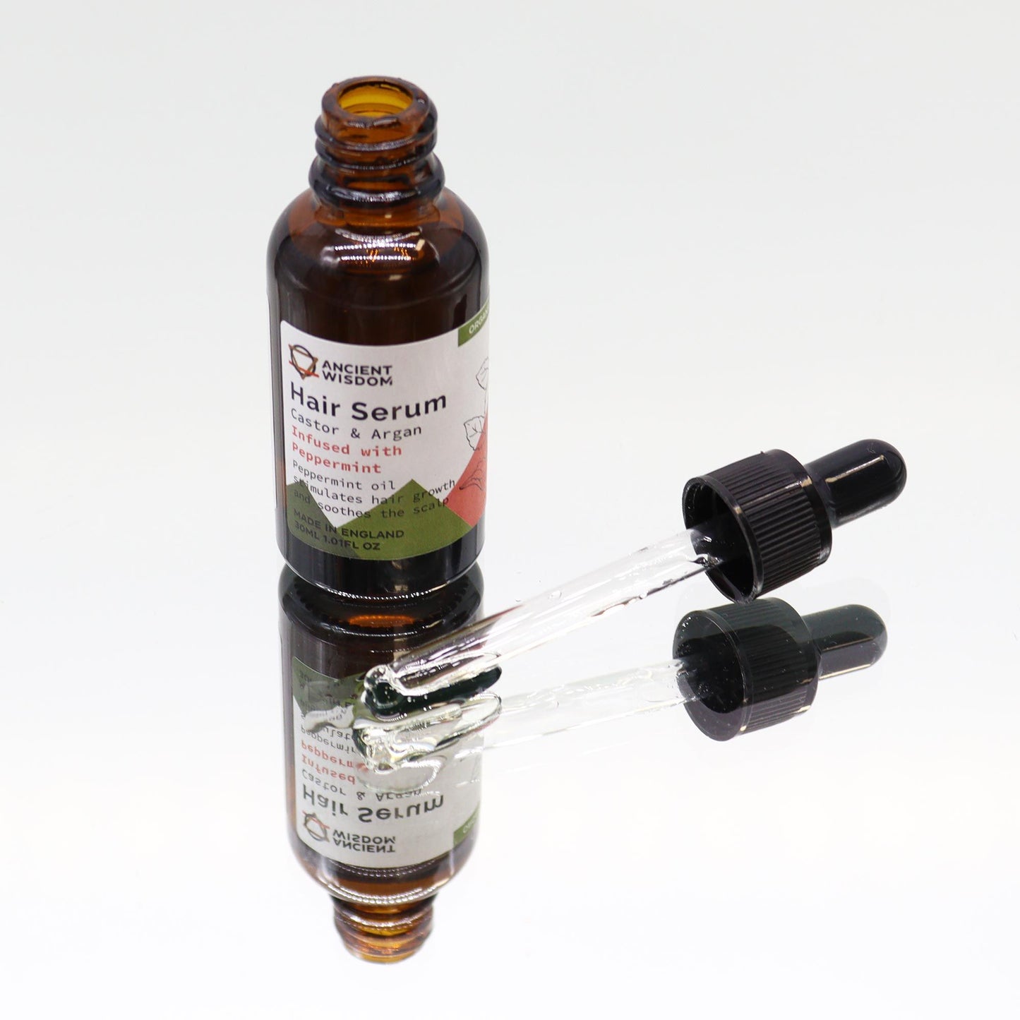 Bio hajszérum 30 ml – Borsmenta