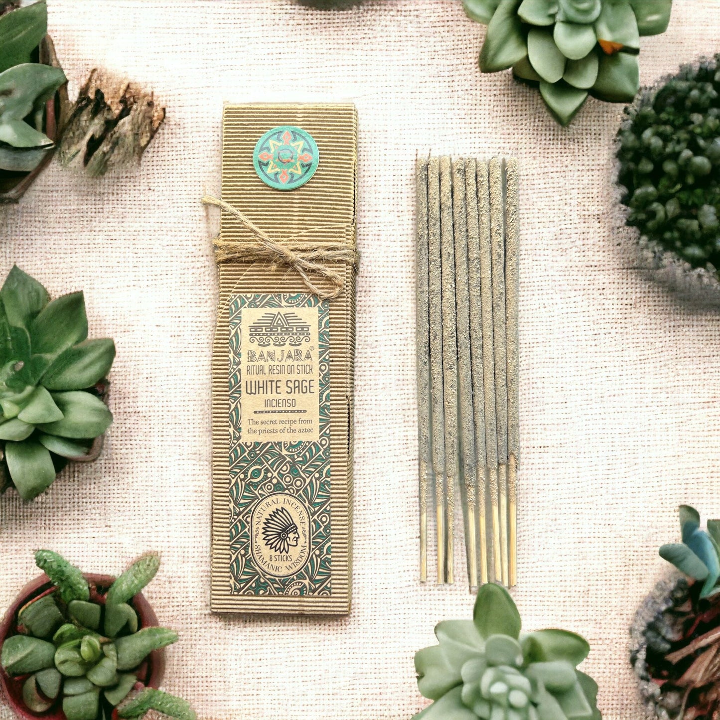 Ritual Resins on Stick – fehér zsálya