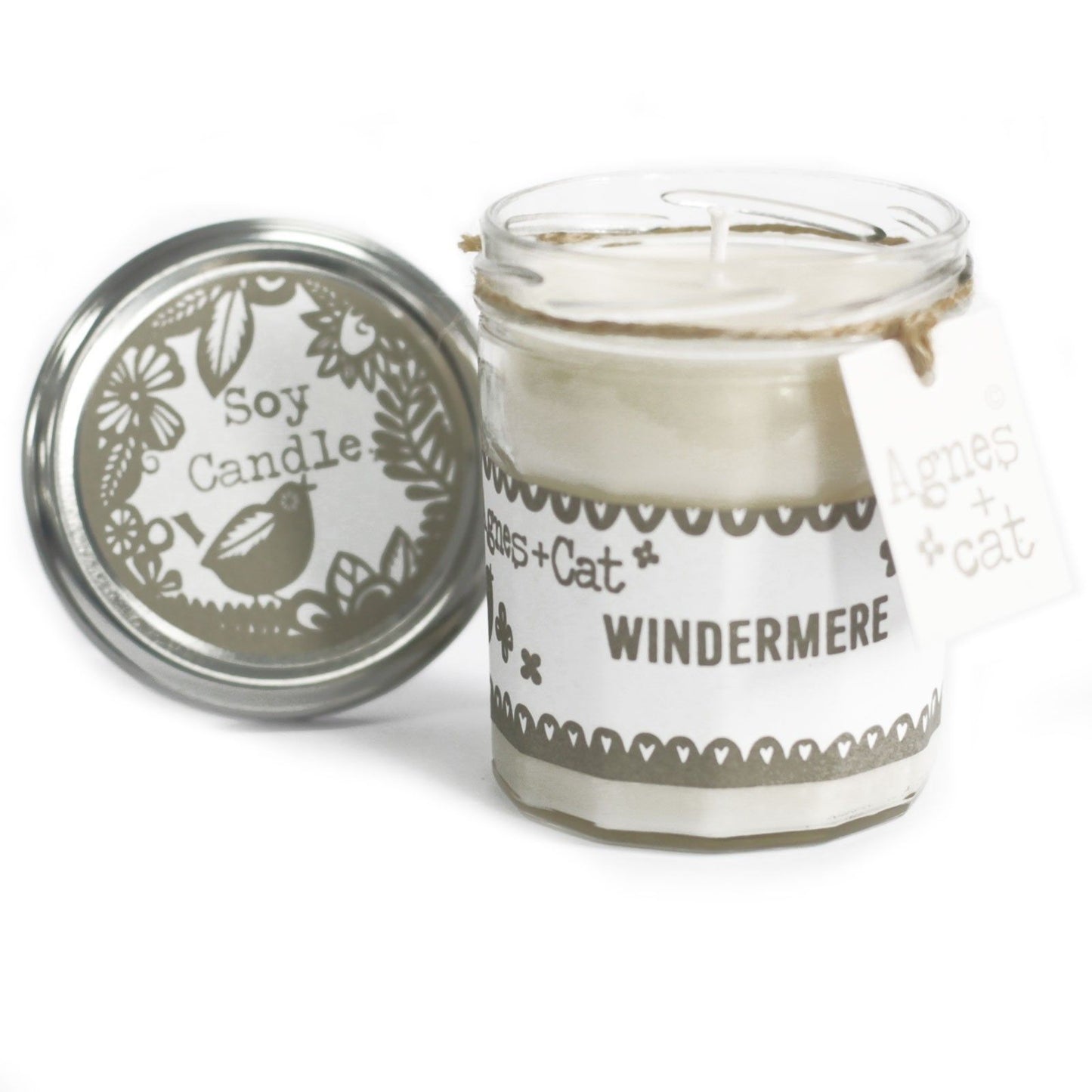 Lekvárosüveg Gyertya - Windermere