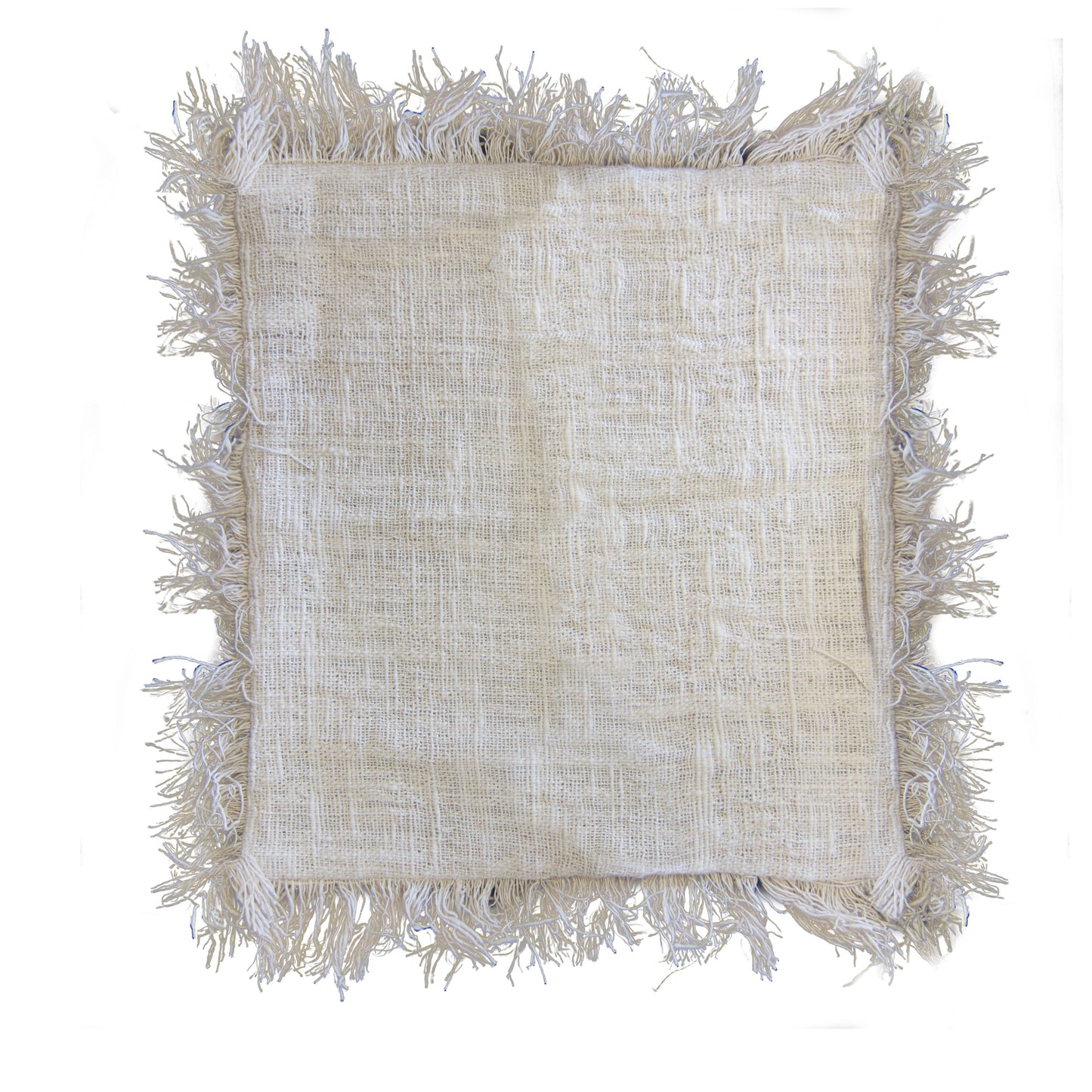 Rojtos lenvászon párnahuzat – 60 × 60 cm