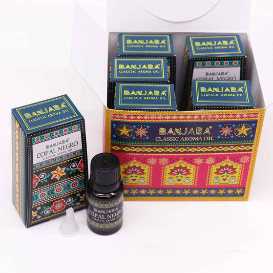 Banjara Illatolaj 10 ml – Fekete Kopál