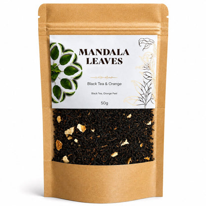 Bio fekete tea – narancs, 50 g