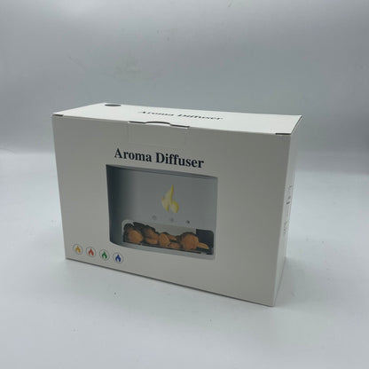 Blaze Aroma Diffúzor – Himalájai Sókamra – USB-C – Láng effektus (Sóval együtt)