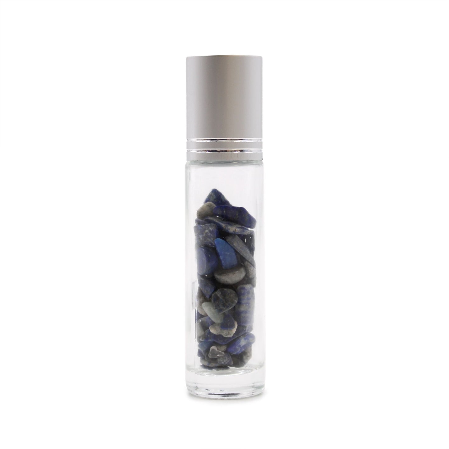 Roll-on üvegcse 5 ml – szodalit, ezüst színű kupak